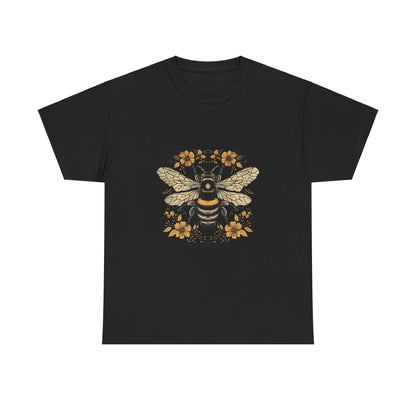 Bee and Flower T-Shirt: Nature-Inspired Apparel for Eco-Conscious Shoppers