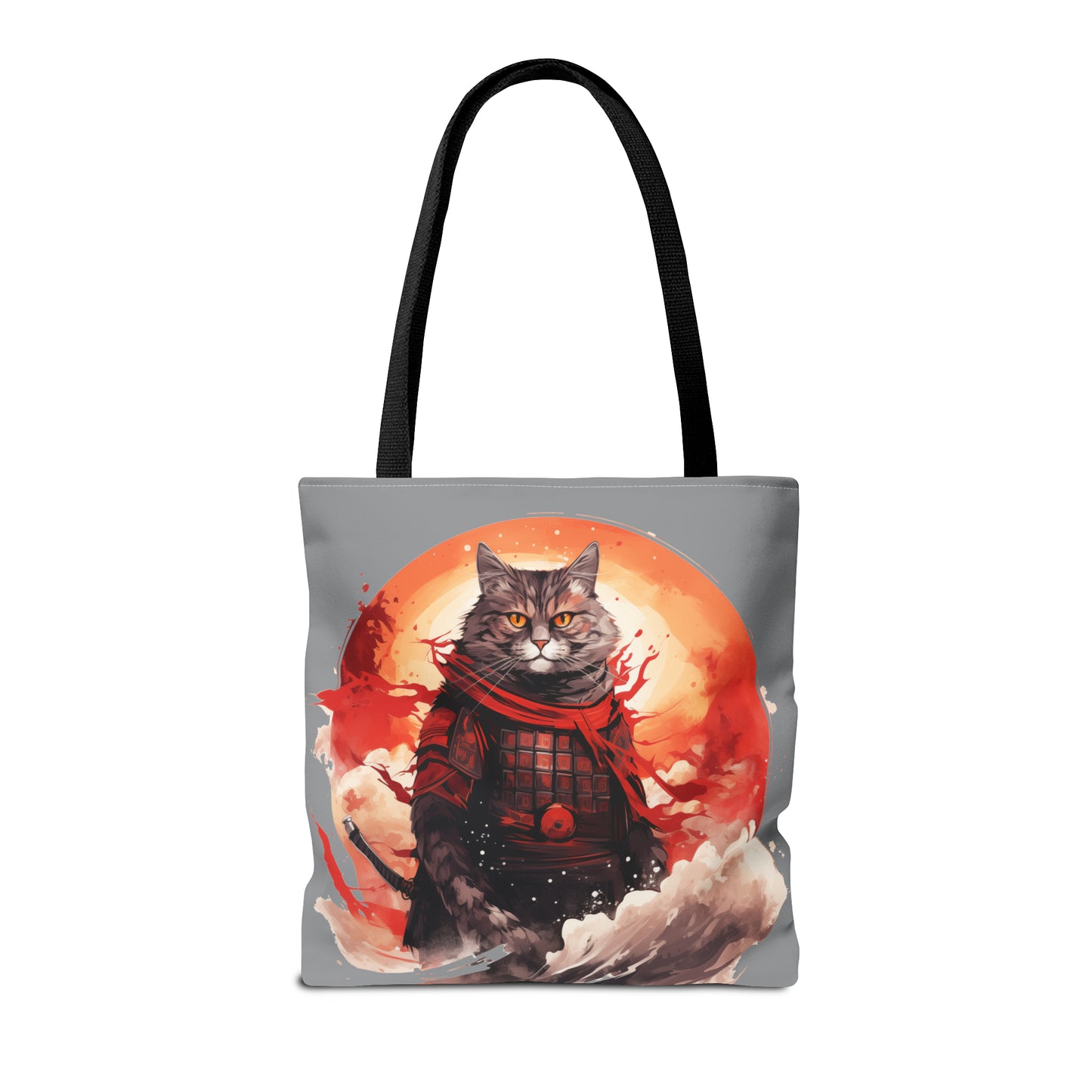 Samurai Cat Tote Bag