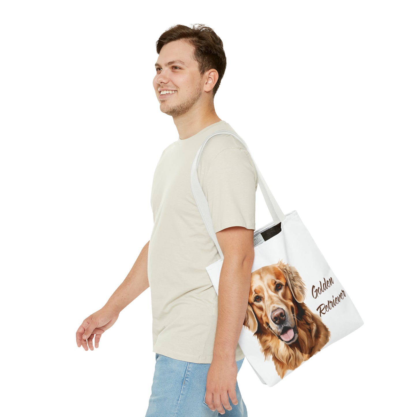 Golden Retriever Dog Tote Bag