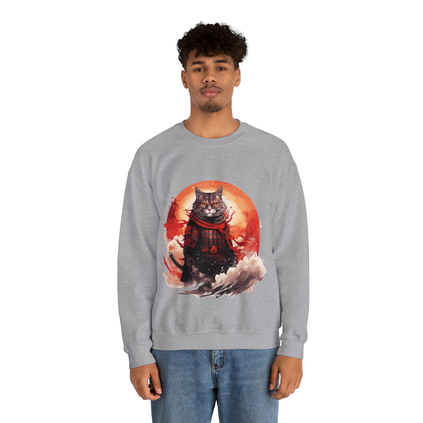 Samurai Cat Sweatshirt