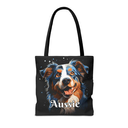 Australian Shepherd Dog Tote Bag