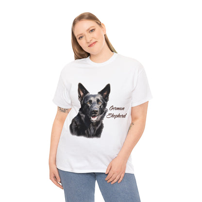 Black German Shepherd Dog T-Shirt