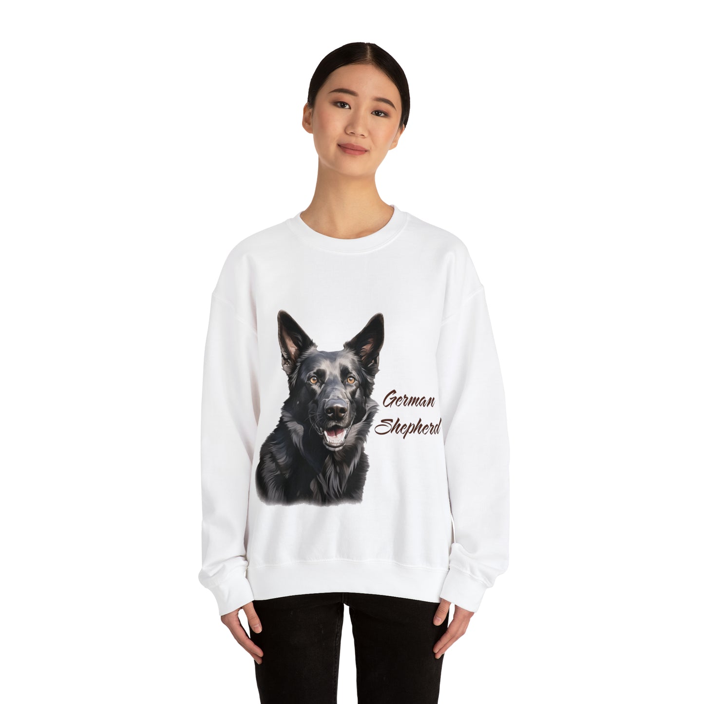 Black German Shepherd Dog Sweatshirt