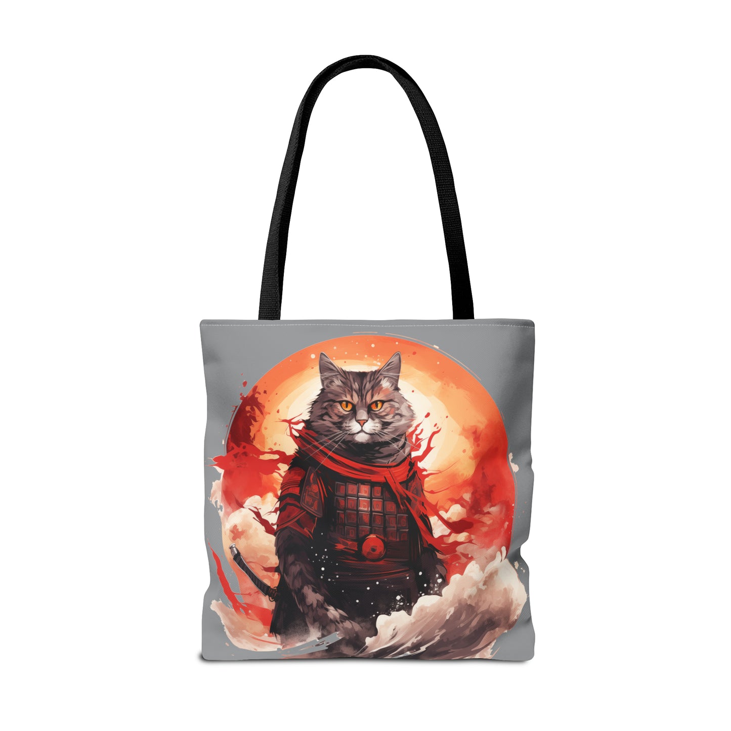 Samurai Cat Tote Bag