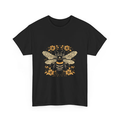 Bee and Flower T-Shirt: Nature-Inspired Apparel for Eco-Conscious Shoppers