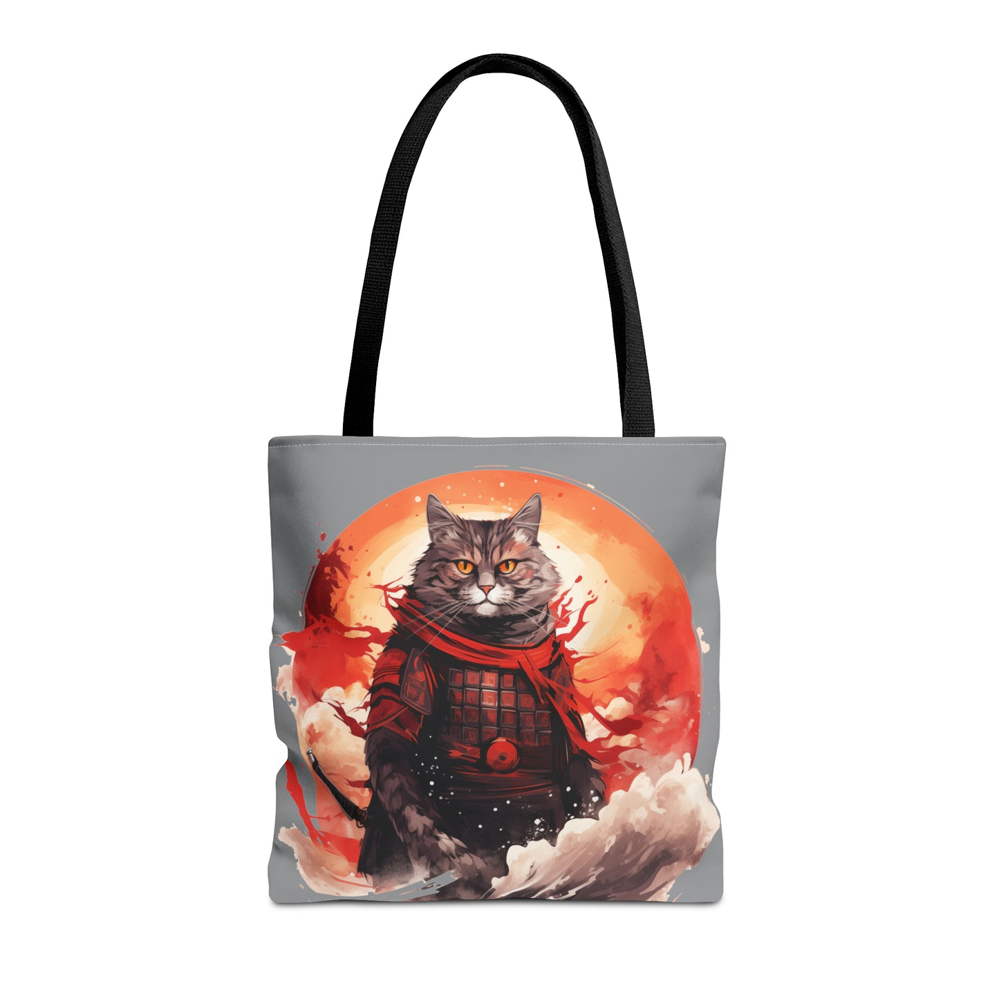 Samurai Cat Tote Bag