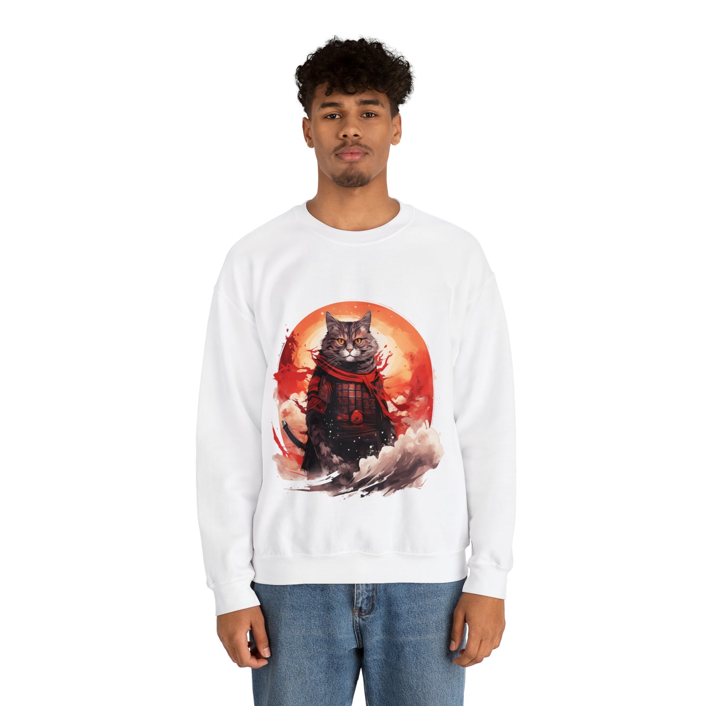 Samurai Cat Sweatshirt