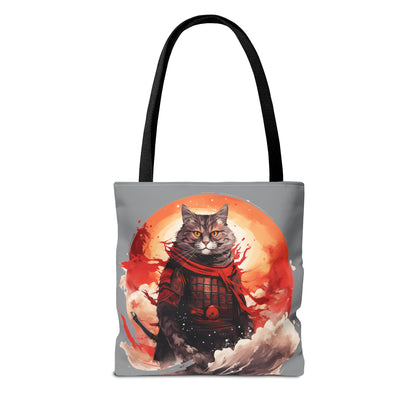 Samurai Cat Tote Bag