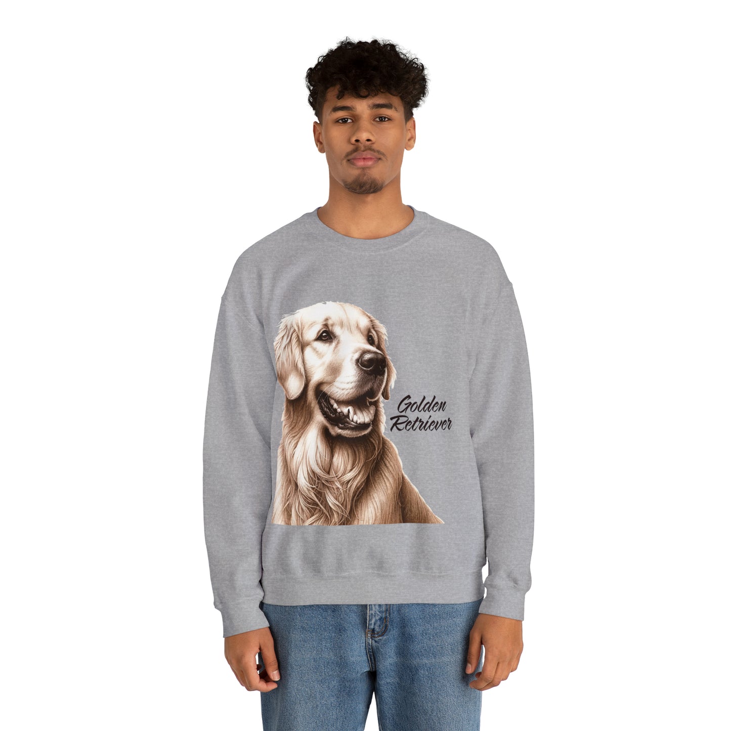 Golden retriever dog sweatshirt