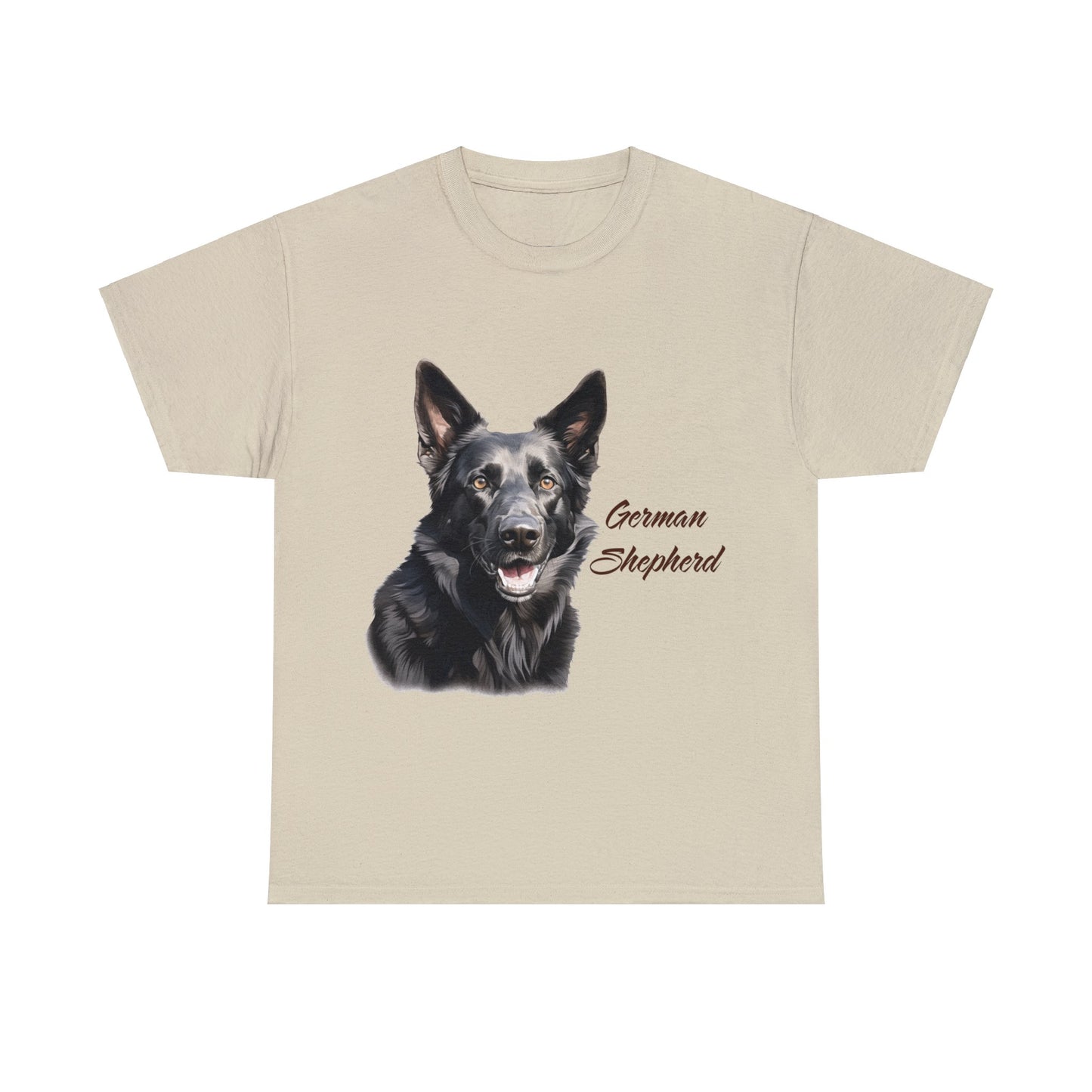 Black German Shepherd Dog T-Shirt