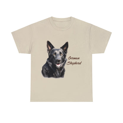 Black German Shepherd Dog T-Shirt