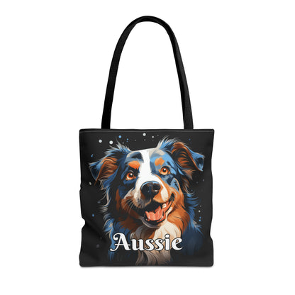 Australian Shepherd Dog Tote Bag