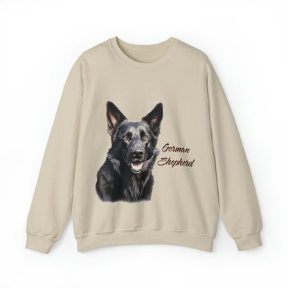 Black German Shepherd Dog Sweatshirt