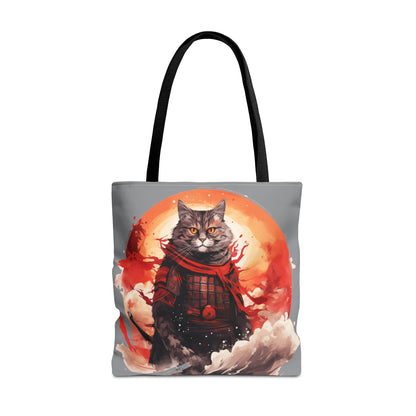 Samurai Cat Tote Bag