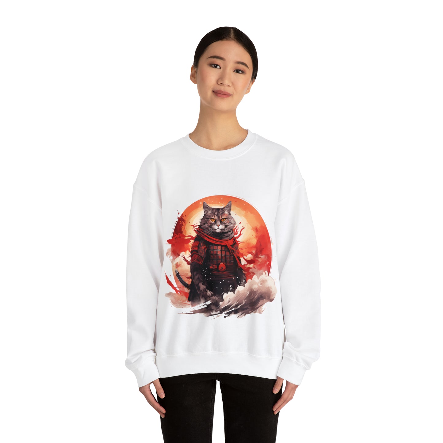 Samurai Cat Sweatshirt