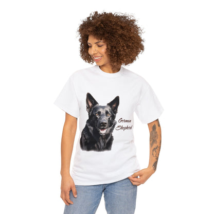 Black German Shepherd Dog T-Shirt