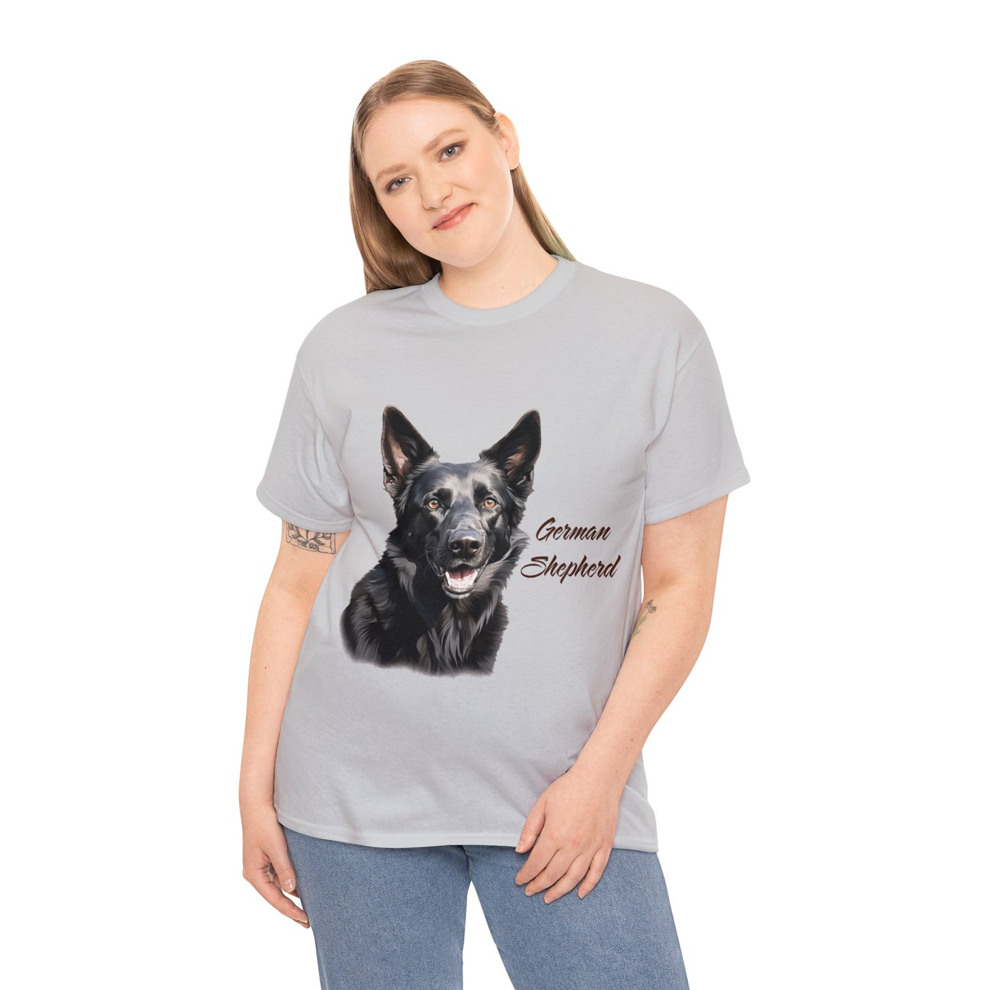 Black German Shepherd Dog T-Shirt