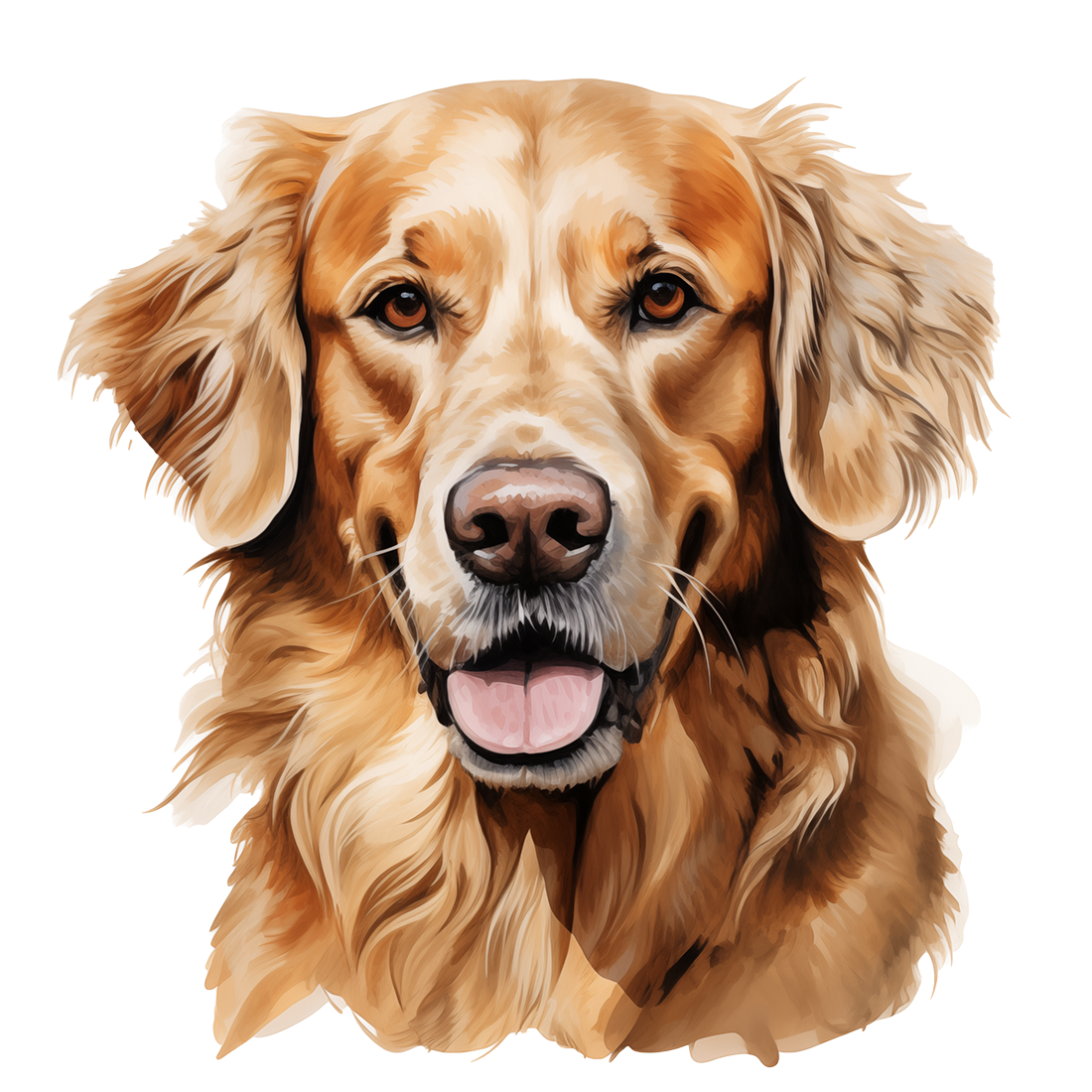 Golden Retriever Dog Sticker