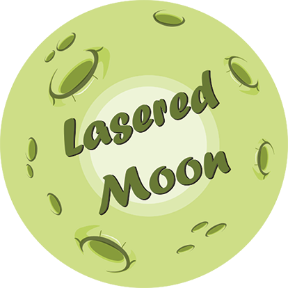 Lasered Moon