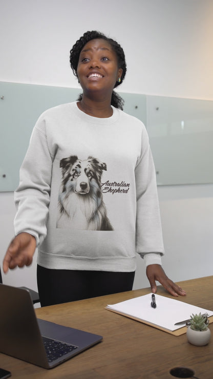 Australian shepherd dog sweatshirt